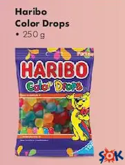 HARİBO COLOR DROPS 250 G